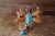 Navajo Indian Jewelry Sterling Silver Multi-Stone Dragonfly Ring Size 6.5 - Platero