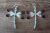 Zuni Sterling Silver Turquoise Multistone Inlay Dragonfly Earrings! Ahiyite