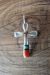 Zuni Indian Sterling Silver Inlay Cross Pendant 