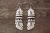 Navajo Indian Sterling Silver Feather Earrings - T&R Singer!