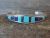 Zuni Sterling Silver Turquoise & Lapis Inlay Bracelet by Panteah