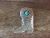 Navajo Indian Sterling Silver & Turquoise Boot Money Clip by Skeets