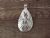 Navajo Indian Sterling Silver Overlay Pendant - Mae Bia