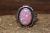 Navajo Indian Jewelry Sterling Silver Pink Opal Ring Size 8 - Begay