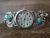 Navajo Indian Jewelry Sterling Silver Turquoise Watch - Thomas Yazzie