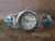 Native American Indian Jewelry Sterling Silver Turquoise Ladies Watch - Saunders