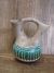 Small Navajo Indian Horse Hair Pottery Wedding Vase Signed CB
