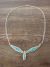 Zuni Indian Sterling Silver Turquoise Inlay Necklace by Malcolm Chavez