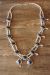 Navajo Jewelry Lapis Squash Blossom Necklace by Bobby Cleveland