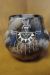 Acoma Pueblo Etched Horse Hair Deer Pot by Gary Yellow Corn