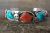 Zuni Indian Sterling Silver Turquoise Coral Snake Bracelet - Calavza