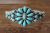 Navajo Sterling Silver Turquoise Traditional Cuff Bracelet! Begay