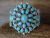 Navajo Sterling Silver Blue Opal Cluster Bracelet by Janet Jake