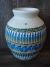 Navajo Indian Hand Etched Ginger Jar Pottery by Mirelle Gilmore