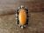 Navajo Indian Jewelry Nickel Silver Spiny Oyster Ring Size 8 - J. Cleveland