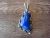 Navajo Indian Nickel Silver Lapis Pendant by Jackie Cleveland