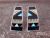 Zuni Sterling Silver Onyx Multistone Inlay Post Earrings by Leander Othole