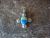 Zuni Indian Sterling Silver Opal Inlay Pendant by Laate