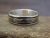 Navajo 14K Gold & Sterling Silver Ring Band Signed Bruce Morgan - Size 11.5