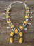 Navajo Indian Spiny Oyster Squash Blossom Necklace by Jackie Cleveland