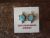 Zuni Indian Sterling Silver Opal Turtle Post Earrings! R. Lalio