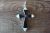 Zuni Sterling Silver Onyx Cross Pendant - Jonathan Shack 