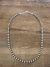 Round Navajo Pearl Sterling Silver Hand Strung 16