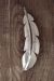 Navajo Indian Jewelry Sterling Silver Feather Hair Barrette - Billy Long
