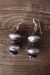 Navajo Sterling Silver Pearl Purple Spiny Oyster Earrings by Sophia Becenti