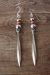 Navajo Sterling Silver Pearl Spiny Oyster Earrings