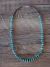 Native American Santo Domingo Turquoise Heishi Necklace - Jeanette Calabaza