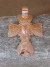 Navajo Indian Jewelry Copper & Spiny Oyster Cross Pendant! Handmade!