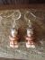 Santo Domingo Pueblo Clay Storyteller Earrings by Angel Bailon! Handcrafted