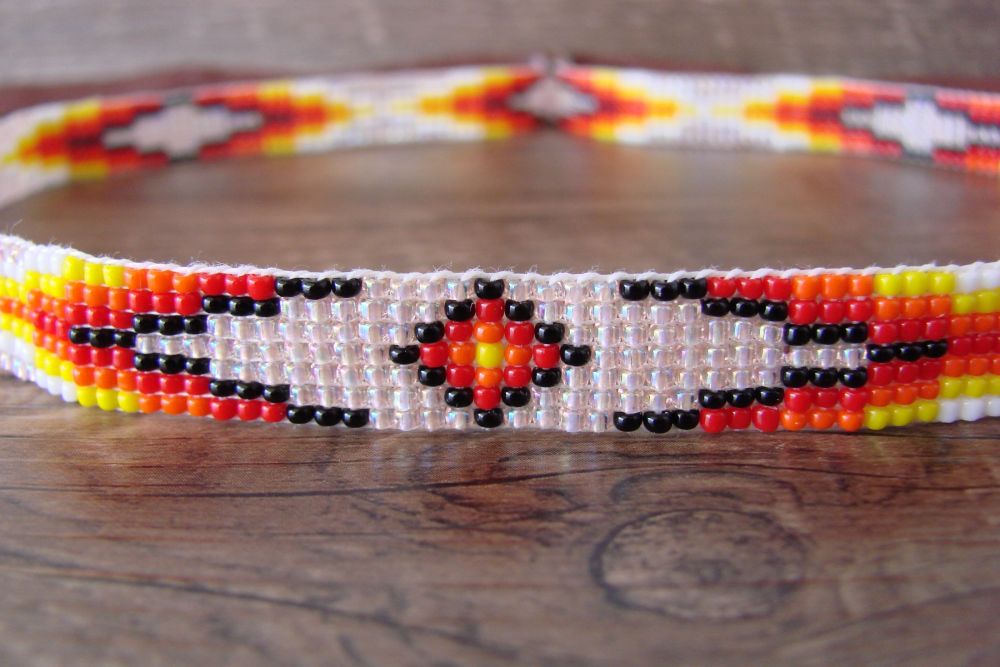 Details about  / Native American Jewelry Hand Beaded Hair Barrette Set by Jacklyn Cleveland